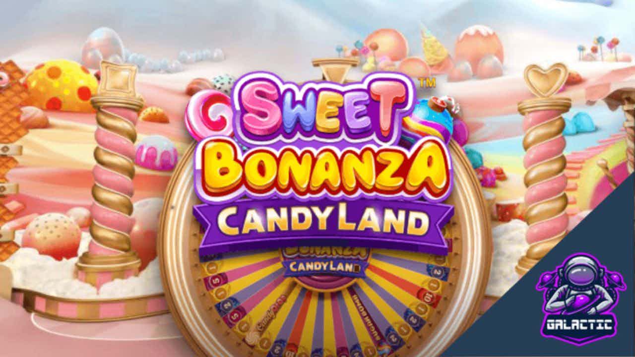 banner Sweet Bonanza Candyland