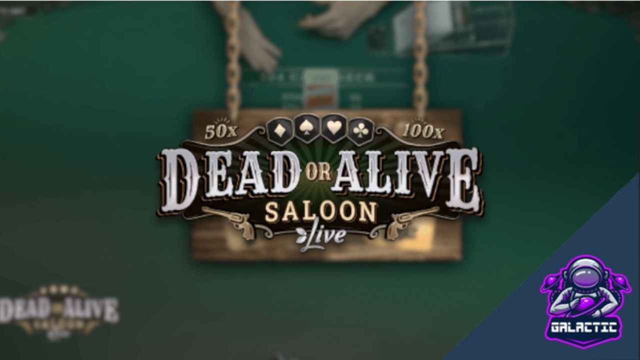 banner Dead or Alive Saloon